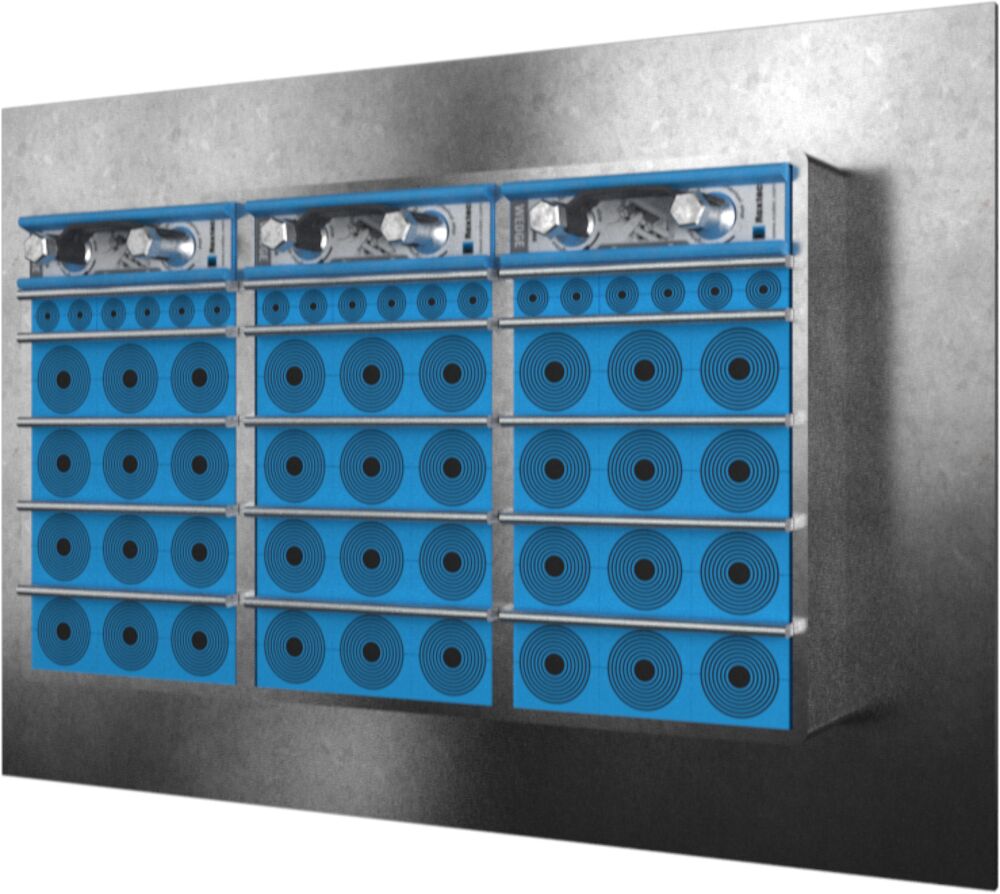 Roxtec cadre G - Passage de câbles étanches et coupe-feu